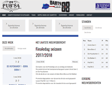 Tablet Screenshot of darts88.nl